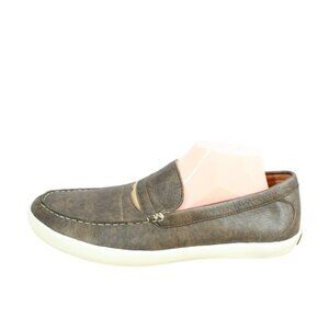 LL Bean Mountainville Brown Leather Slip On Casual Penny Loafer Shoes Size 11 M